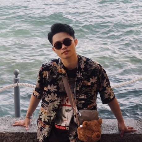 Portrait of Yingwen Jie by the sea